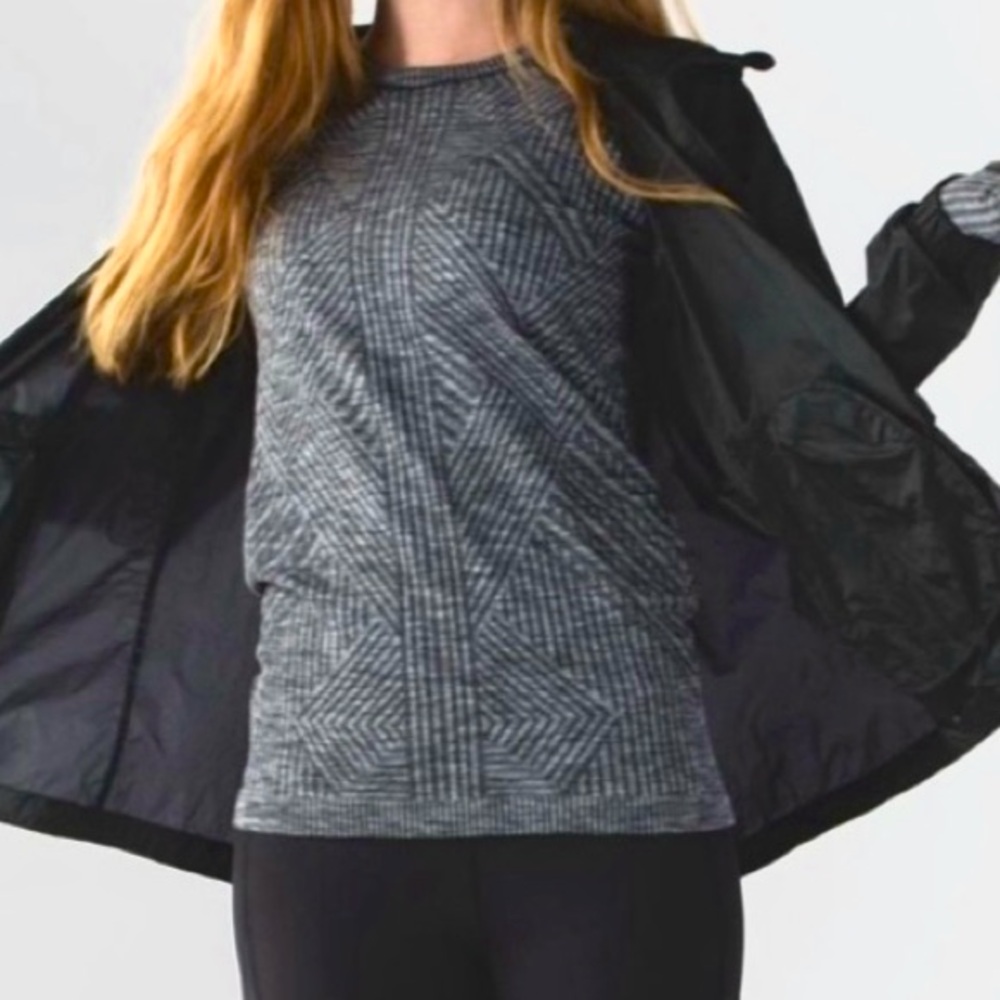 Lululemon Rest Less Pullover (First Release) Heathered Black Size 10